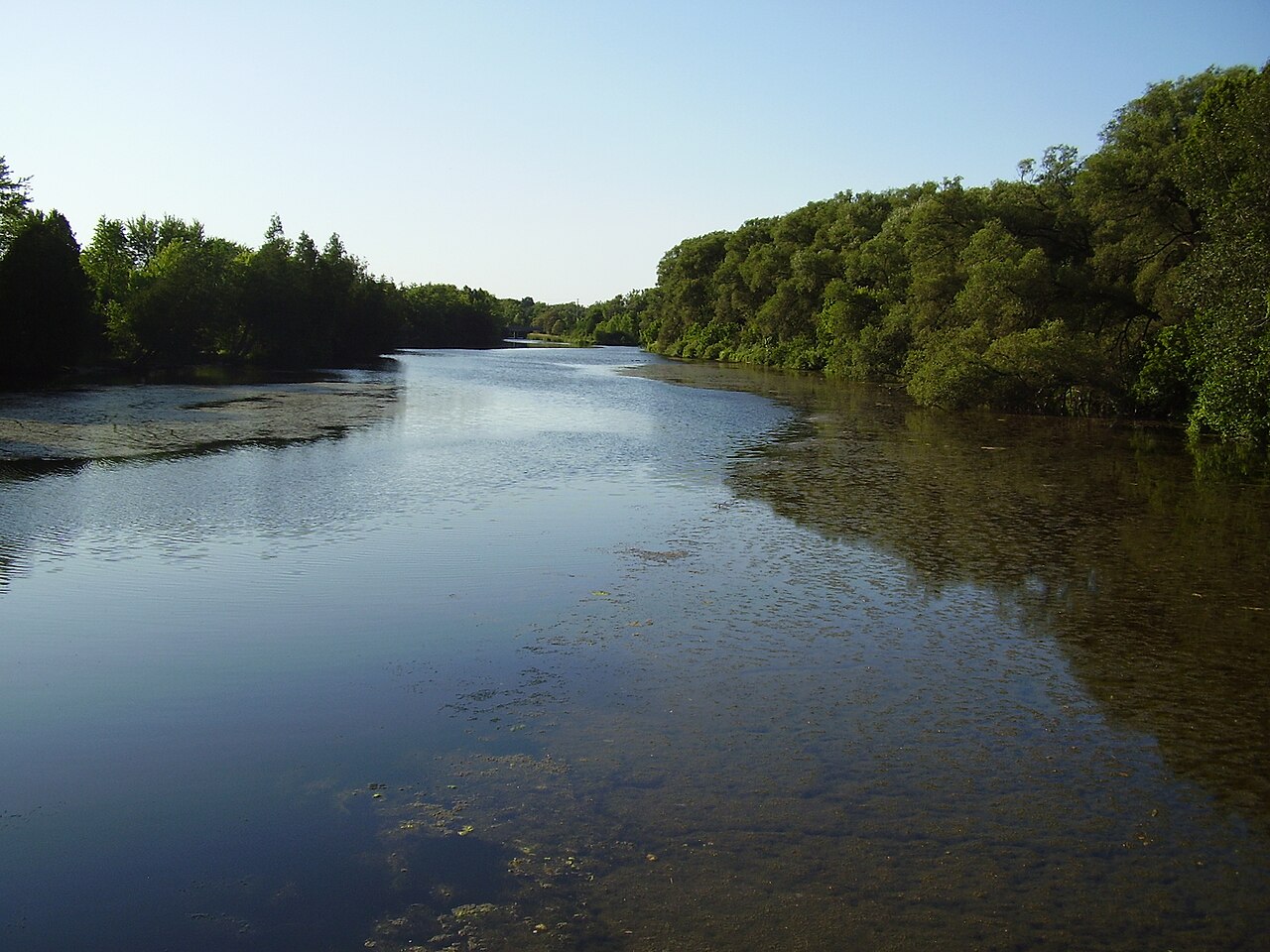 Speed River in Guelph Ontario